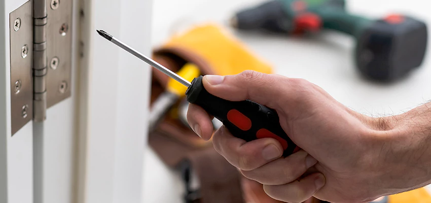 Fix A Broken Door Hole in Lakeland Village, California